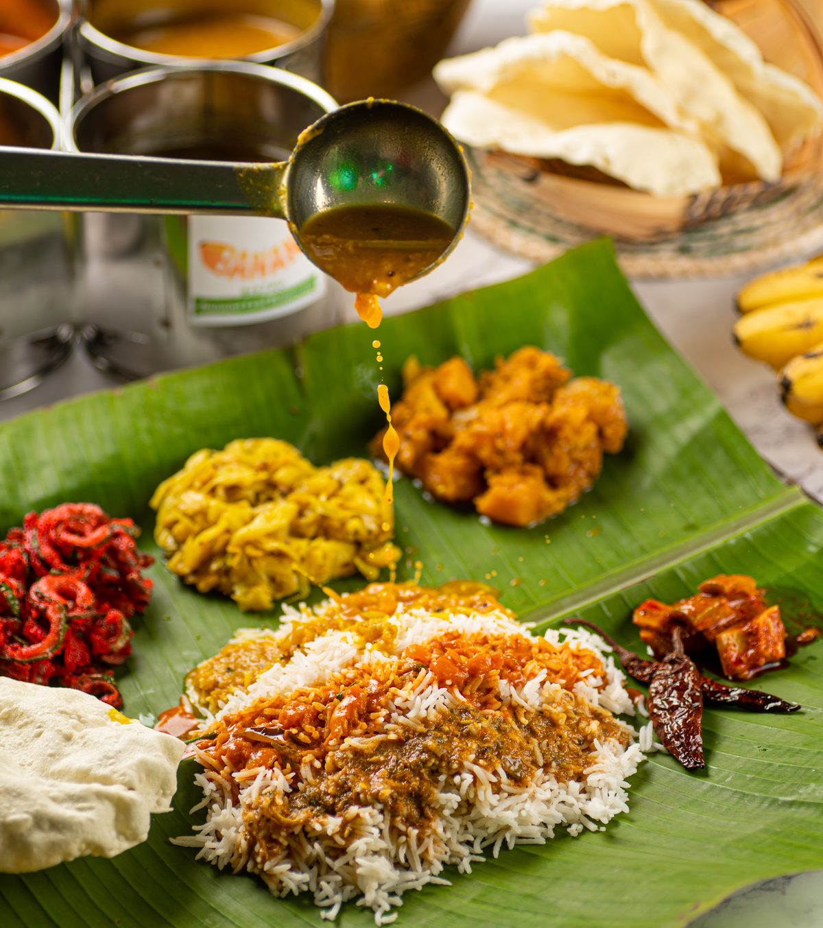 Dhallicious Banana Leaf Set Meal